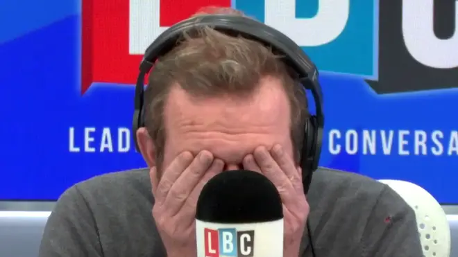 Jim's call left James O'Brien with his head in his hands