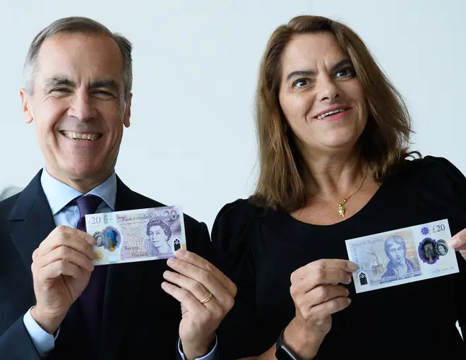 The new note incorporates two windows and a two-colour foil to thwart counterfeiters.