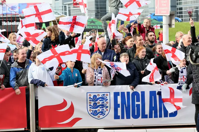 England fans have ben warned not to "embarrass themselves"