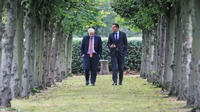 Mr Varadkar and Mr Johnson both say they can "see a pathway" to a deal
