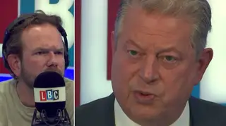 Al Gore spoke to James O'Brien about climate change