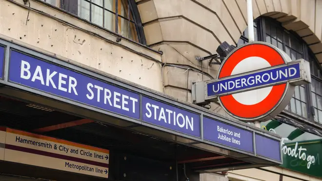 A woman gave birth at Baker Street station on Friday morning