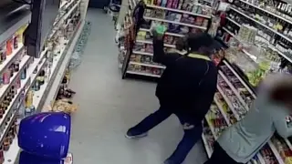 CCTV from inside the shop.