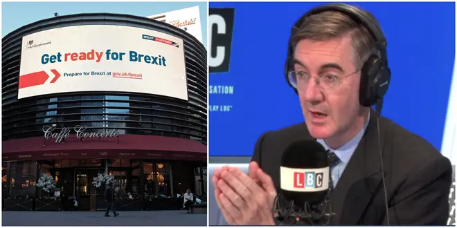 Jacob Rees-Mogg "Absolutely Certain" Of Brexit On 31st October, Tells LBC