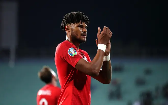 Tyrone Mings made his England debut and was met with monkey chants in the warm-up
