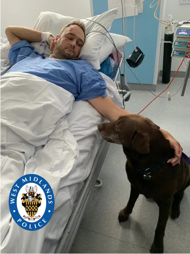 PC Gareth Phillips was left with life changing injuries
