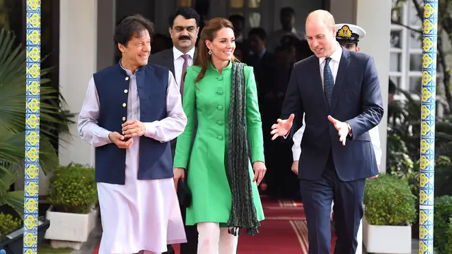 The couple also met Prime Minister Imran Khan