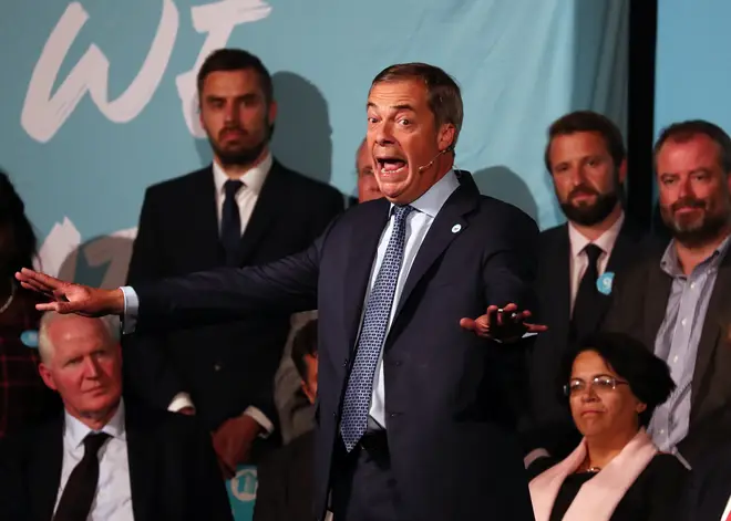 Brexit Party leader Nigel Farage also predicts clean-break Brexit is the best way forward.