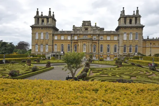 The toilet was stolen from Blenheim Palace