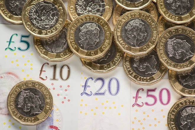 Sterling soared against the dollar after the announcement