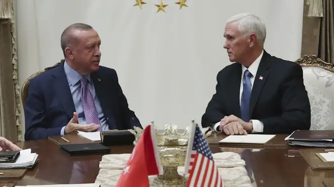 Mike Pence meeting with President Erdogan today
