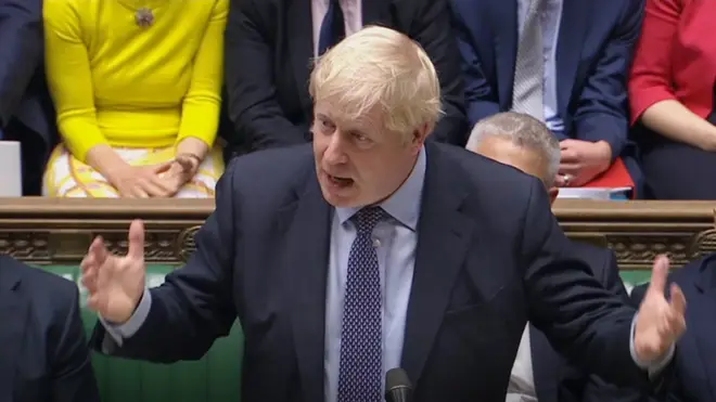 Boris Johnson was defeated in the Commons by a majority of 16