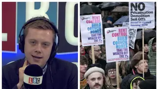 Owen Jones gave his scathing assessment on the housing crisis