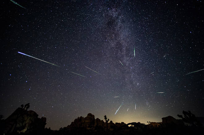 The Orionid meteor shower will peak on Monday night