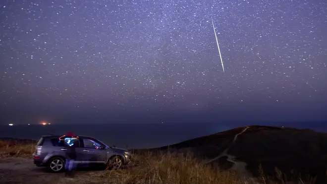 Brits should be able to see the meteor display wherever they are in the country