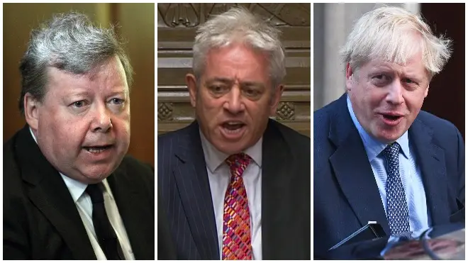 Lord Carloway, John Bercow and Boris Johnson could be key players today