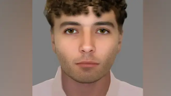 Police issued an e-fit of a suspect they want to trace