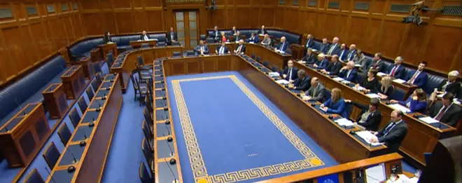 MLPs from multiple Northern Irish parties stormed out of the chamber