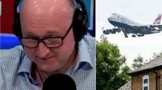 Clive Bull couldn't believe the noise from the callers