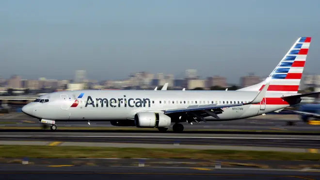An American airlines flight has been forced to make an emergency landing after a reported chemical spill on board