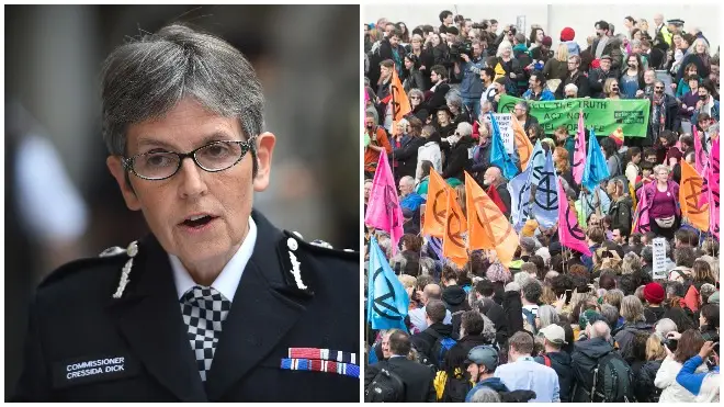 Extinction Rebellion protests cost at least £21 million