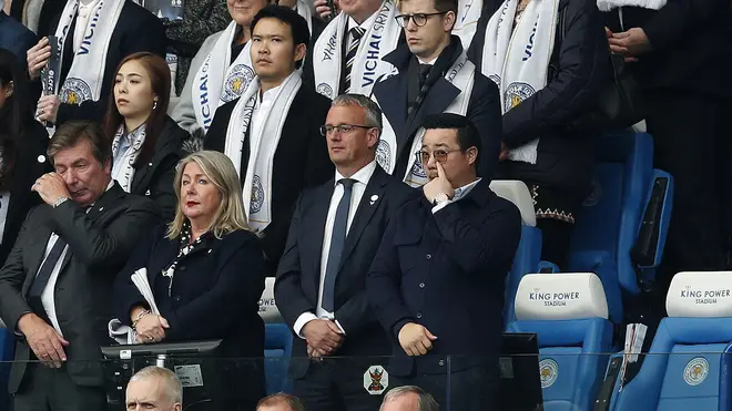 Vichai&squot;s son said the recognition of his father was "a proud moment"