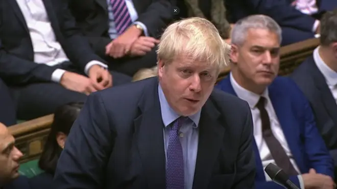 Boris Johnson is threatening the nuclear option of triggering a general election if his deal is not passed