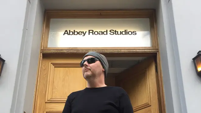 Martin visited Abbey Road Studios before his death in August