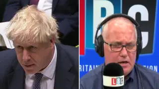 Eddie Mair Challenges Caller Who Says Boris Can't Be Blamed For UK's Political State