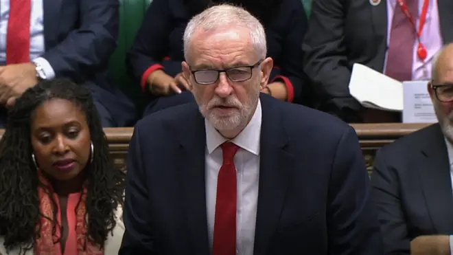 The amendment was tabled by Labour leader Jeremy Corbyn