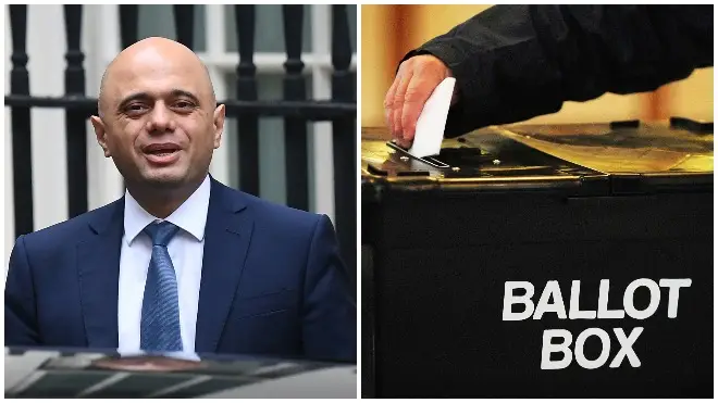 Sajid Javid told LBC the British people should be given an election