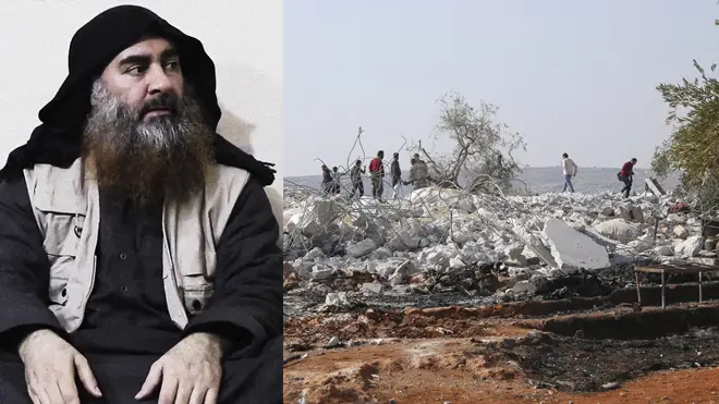 Abu Bakr al-Baghdadi killed himself and three of his children during a US raid