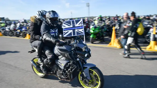 Riders drove at 28mph, the age PC Harper was when he died