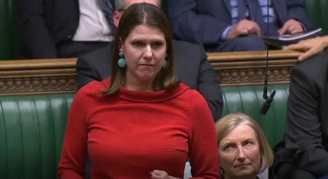 Lib Dem leader Jo Swinson says she is suspicious of both Boris Johnson and the Labour opposition