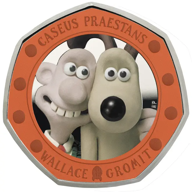 Wallace & Gromit 30th anniversary coin