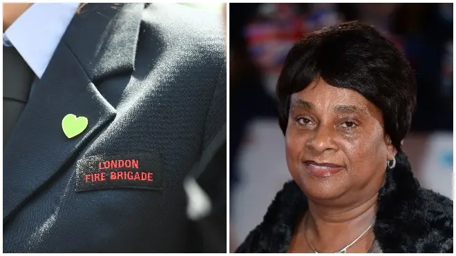 Doreen Lawrence apologised to firefighters for her remarks