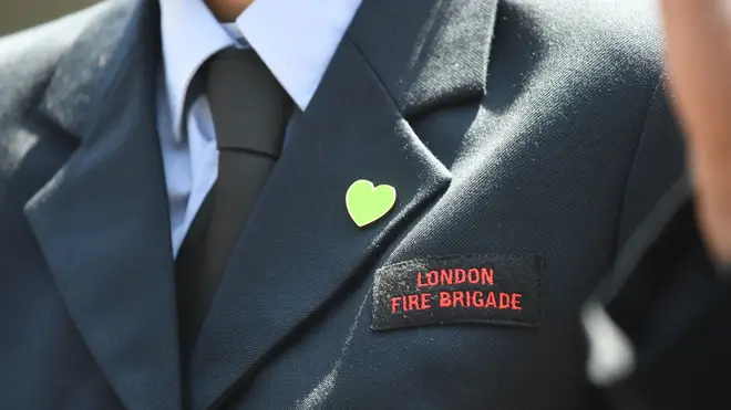 London Fire Brigade was grateful for the apology