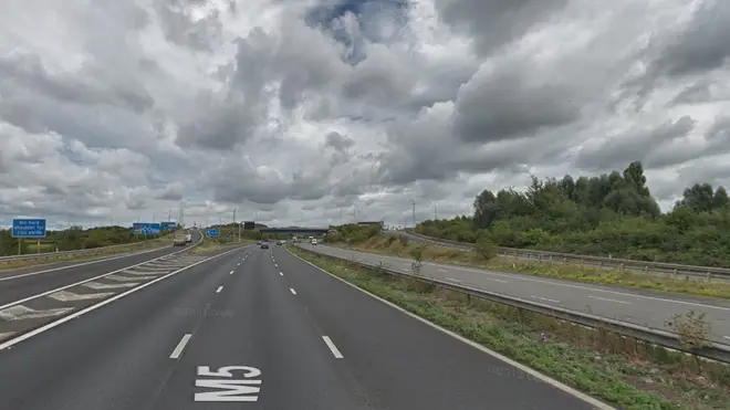 Parts of the M5 are closed