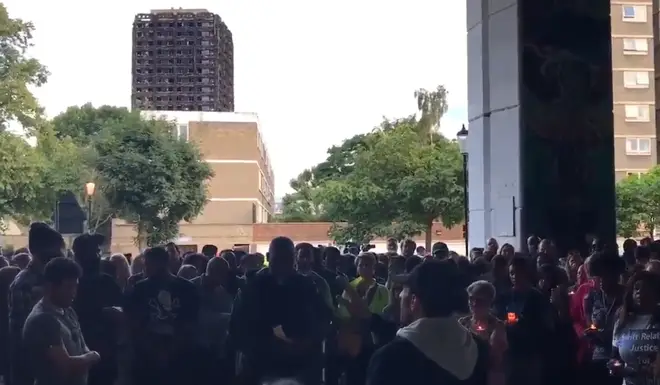 This local gave an inspirational speech to the people marching for Justice for Grenfell residents