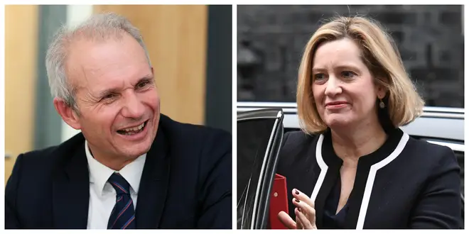 David Lidington and Amber Rudd have resigned from the Commons ahead of the early election