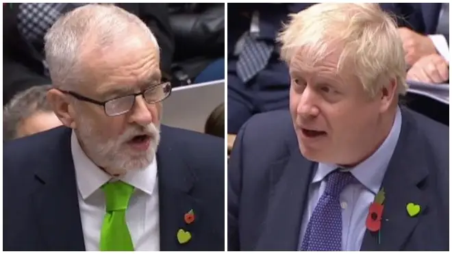 Jeremy Corbyn and Boris Johnson have clashed at PMQs following a vote to hold an election