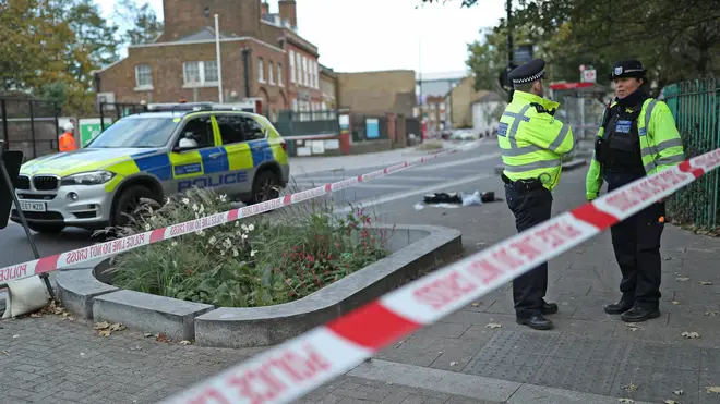 A Metropolitan Police firearms officer was run down during a vehicle stop on Monday