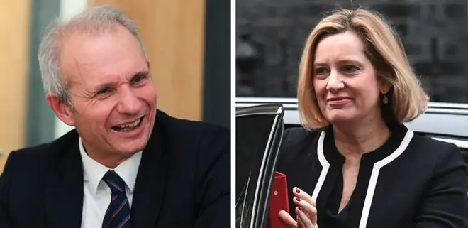 David Lidington and Amber Rudd have resigned from the Commons ahead of the early election.