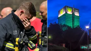 A firefighter who worked at Grenfell said everyone did their best to rescue residents