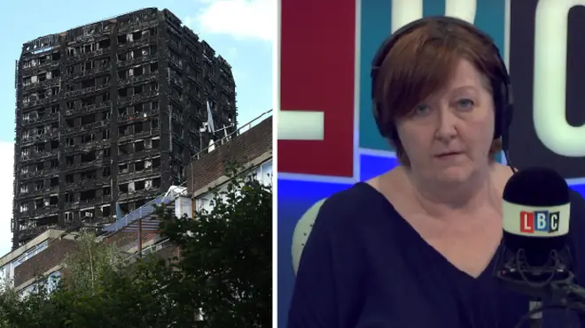 Shelagh Fogarty challenges caller who says the Grenfell inquiry will lead to a "cover up".