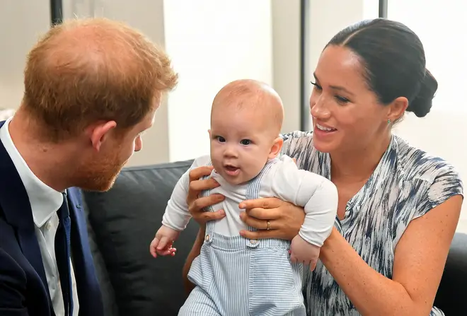 Meghan did not meet the President in June as she was on maternity leave