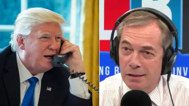 Donald Trump's interview with LBC made headlines across the world