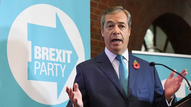 Nigel Farage launched the official beginning of the Brexit Party campaign today