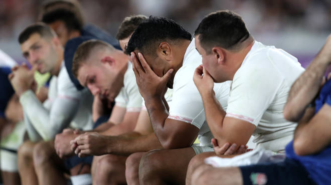 England have lost the Rugby World Cup final