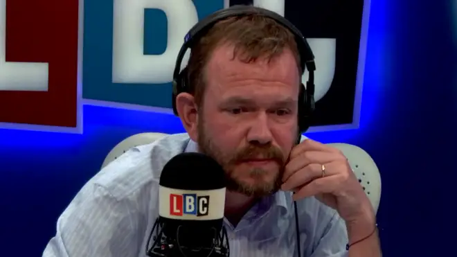 James O'Brien while talking to George